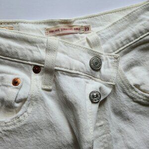 Levis Ribcage Straight Ankle Jeans